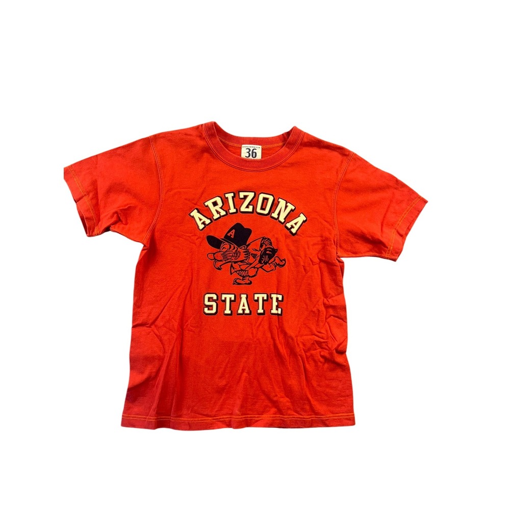Whitesville Arizona State Sun Devils T Shirt Size 36 Vintage Style From Japan
